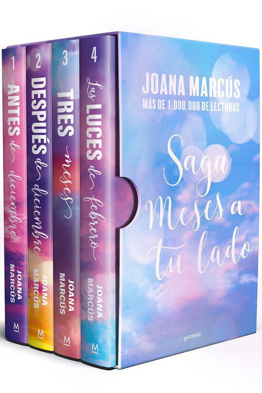 Front cover_Estuche Saga Meses a tu lado / Months by Your Side Saga. Boxed Set