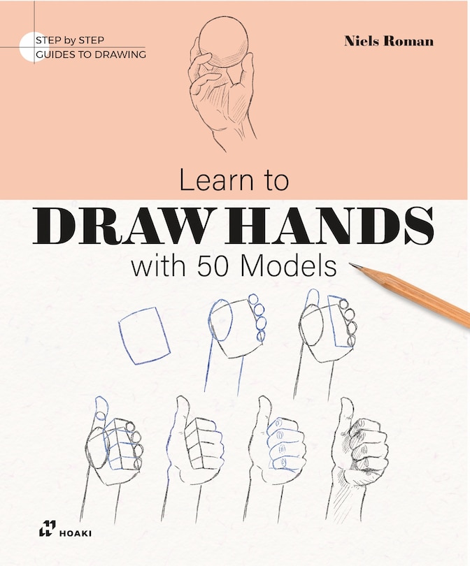 Couverture_Learn to Draw Hands with 50 Models