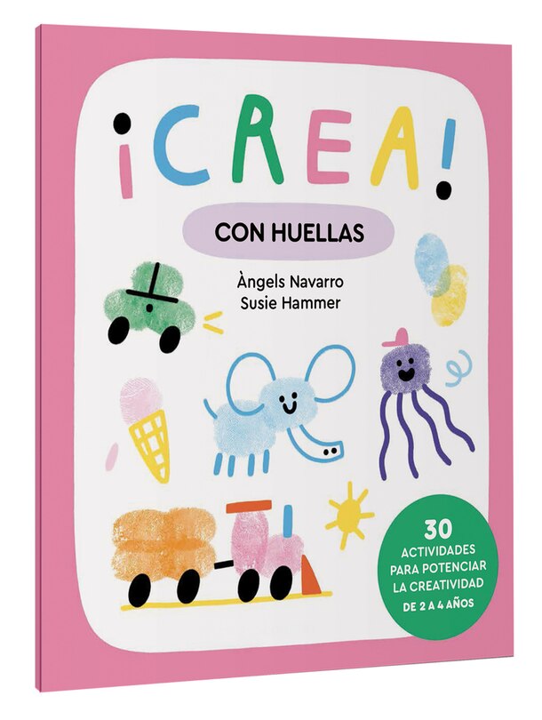 Couverture_&iexcl;Crea! Con huellas / Create! With prints