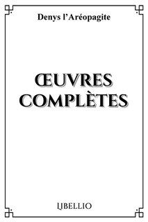 Front cover_OEUVRES COMPLETES