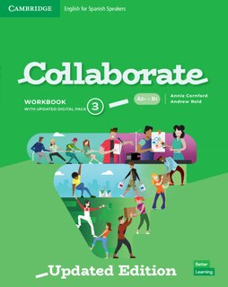 Front cover_Collaborate Level 3 Workbook with Digital Pack English for Spanish Speakers