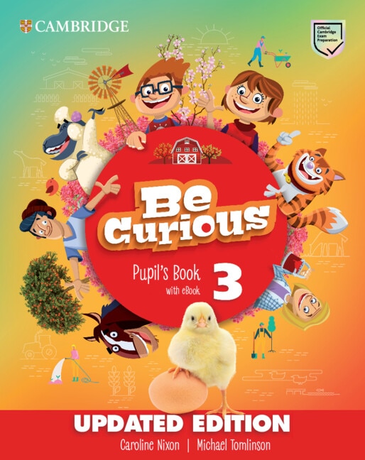 Front cover_Be Curious Level 3 Pupil's Book with eBook Updated