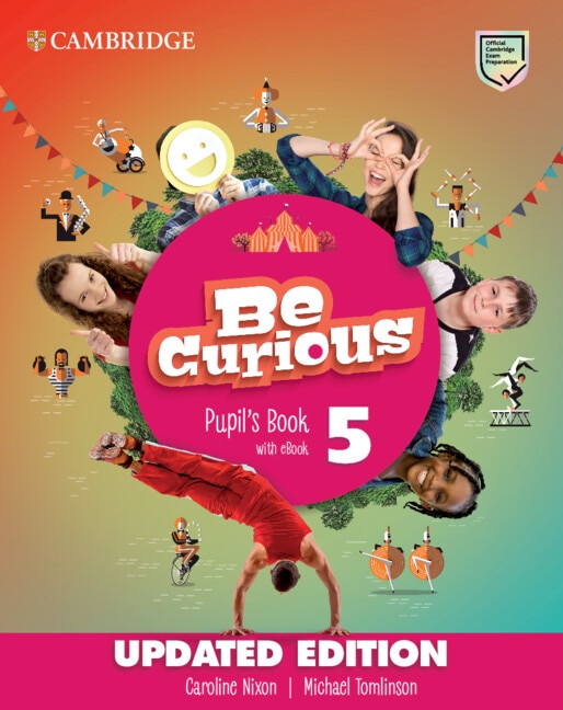 Front cover_Be Curious Level 5 Pupil's Book with eBook Updated