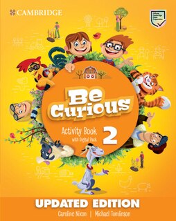 Front cover_Be Curious Level 2 Activity Book with Home Booklet and Digital Pack Updated