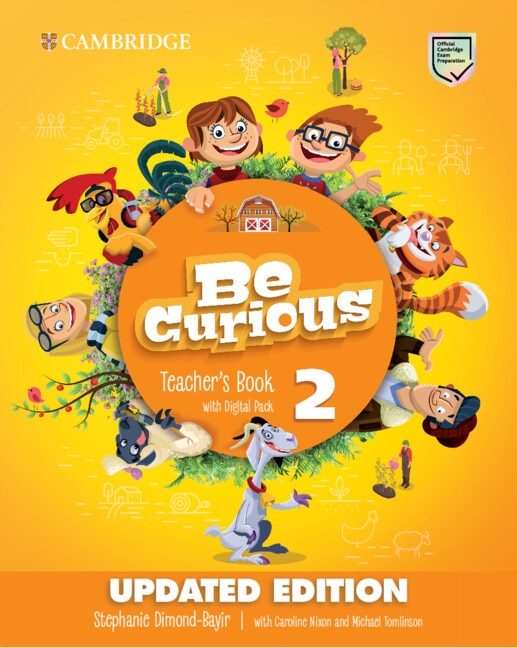 Front cover_Be Curious Level 2 Teacher's Book with Digital Pack Updated