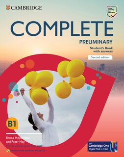 Couverture_Complete Preliminary Student's Book with Answers with Digital Pack English for Spanish Speakers