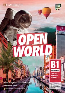 Front cover_Open World Preliminary Student's Book with Answers with Digital Pack English for Spanish Speakers
