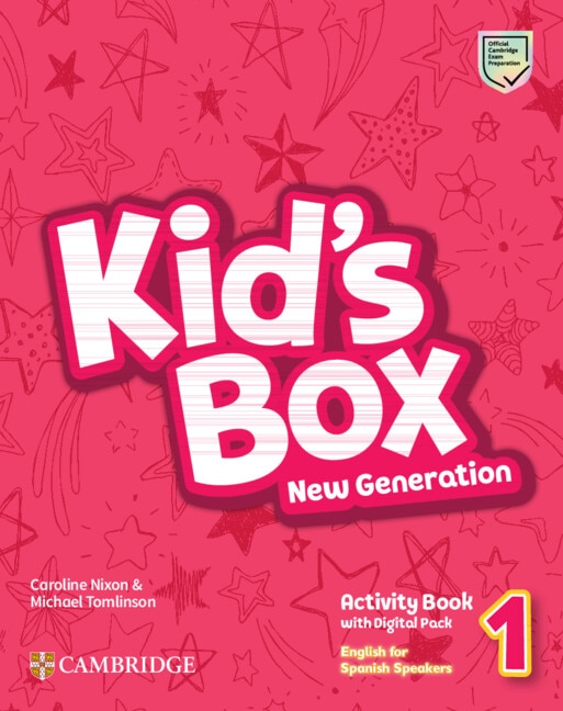 Front cover_Kid's Box New Generation Level 1 Activity Book with Home Booklet and Digital Pack English for Spanish Speakers