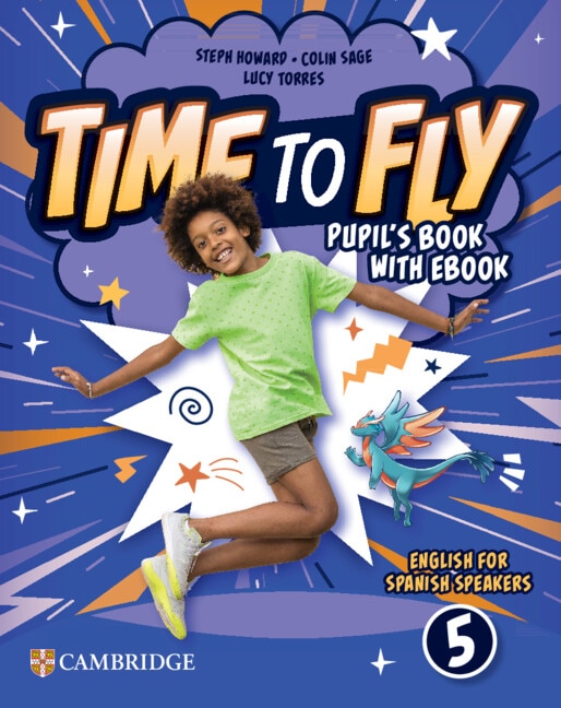 Couverture_Time to Fly Level 5 Pupil's Book with eBook English for Spanish Speakers