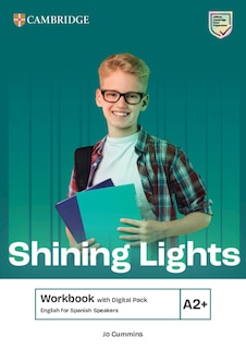 Couverture_Shining Lights A2+ Workbook with Digital Pack English for Spanish Speakers