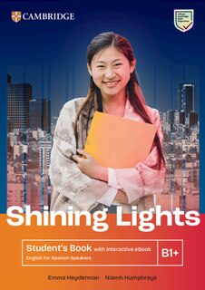 Couverture_Shining Lights B1+ Student's Book with Interactive eBook English for Spanish Speakers