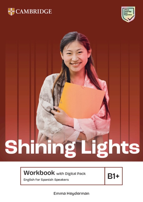 Couverture_Shining Lights B1+ Workbook with Digital Pack English for Spanish Speakers