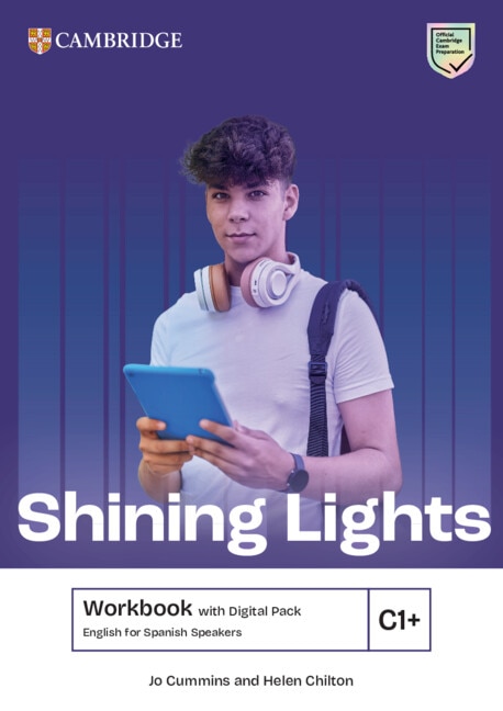 Couverture_Shining Lights C1+ Workbook with Digital Pack English for Spanish Speakers