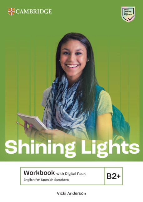Couverture_Shining Lights B2+ Workbook with Digital Pack English for Spanish Speakers