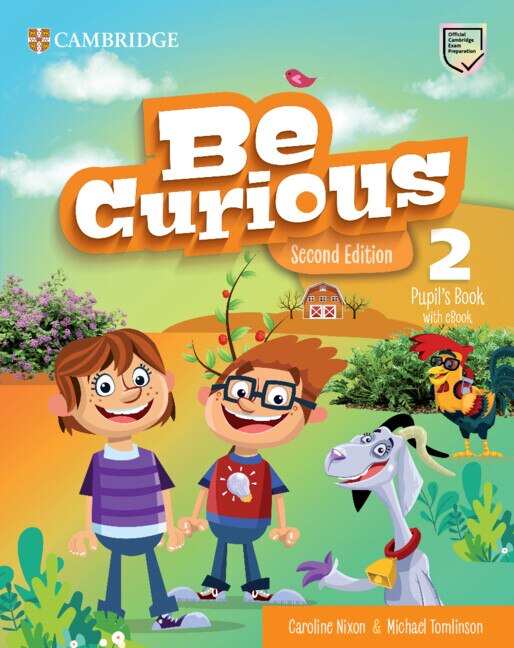 Couverture_Be Curious Level 2 Pupil's Book with eBook