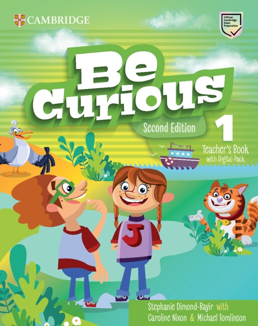 Couverture_Be Curious Level 1 Teacher's Book with Digital Pack