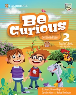 Front cover_Be Curious Level 2 Teacher's Book with Digital Pack