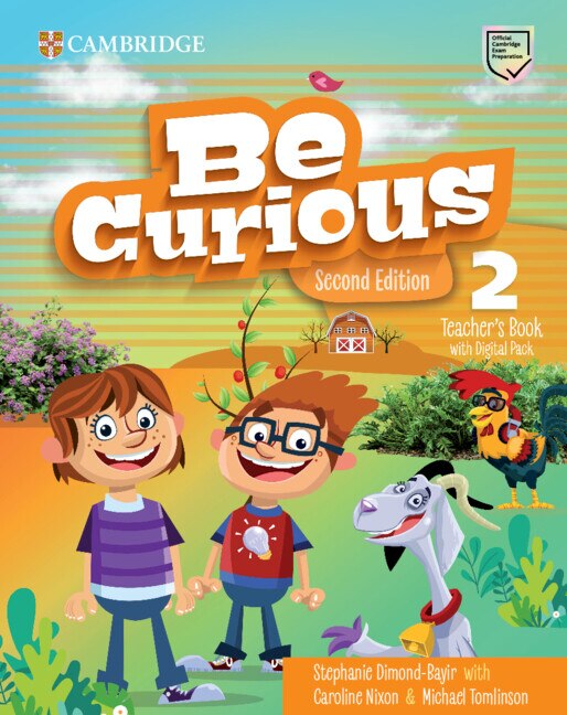 Front cover_Be Curious Level 2 Teacher's Book with Digital Pack