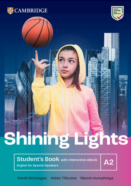 Couverture_Shining Lights A2 Student's Book with Interactive eBook English for Spanish Speakers