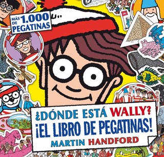 Front cover_Donde Esta Wally? El Libro De Pegatinas!/ Where's Wally? The Sticker Book!