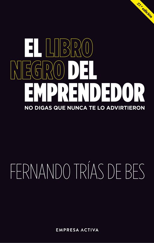 Front cover_Libro Negro del Emprendedor, El -V2*