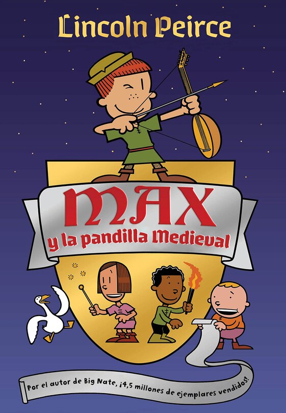 Front cover_Max Y La Pandilla Medieval / Max And The Midknights