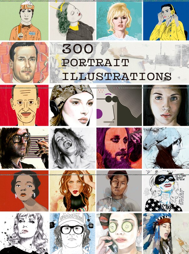 Front cover_300 Portrait Illustrations