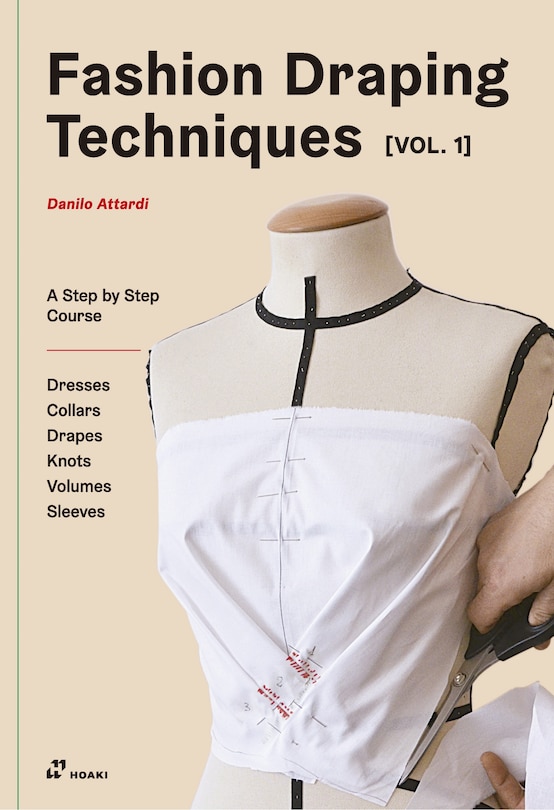 Front cover_Fashion Draping Techniques Vol.1