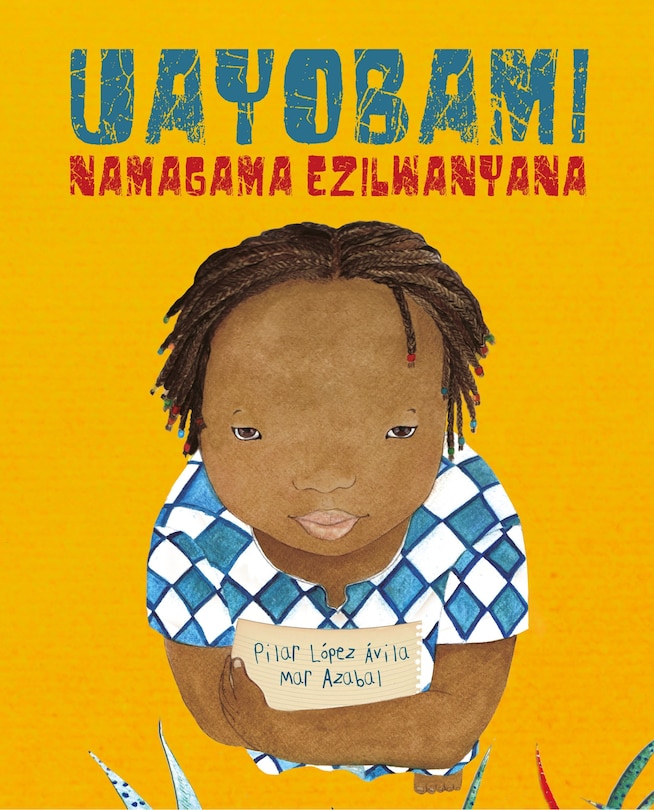 Front cover_UAyobami namagama ezilwanyana (Ayobami and the Names of the Animals)