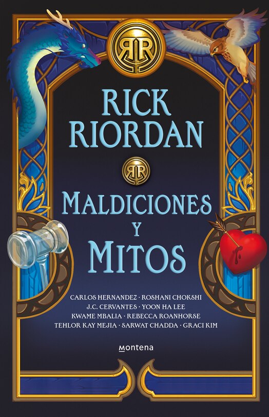 Front cover_Maldiciones y mitos / The Cursed Carnival and Other Calamities: New Stories About Mythic Heroes