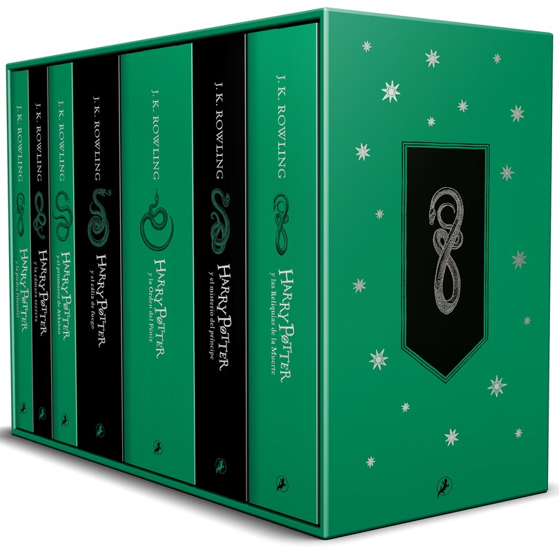 Front cover_Estuche Harry Potter Slytherin (Edición Limitada) / Harry Potter Slytherin House. Boxed Set (Limited Edition)