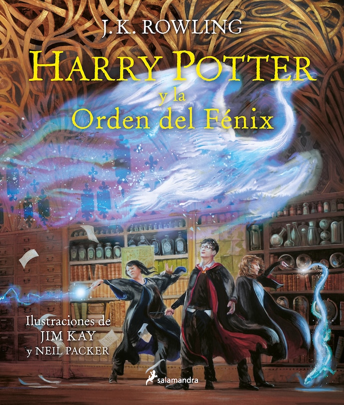 Front cover_Harry Potter y la orden del Fénix (Ed. Ilustrada) / Harry Potter and the Order of the Phoenix: The Illustrated Edition