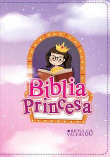 Front cover_Biblia Rvr 1960 Bolsillo Para Niñas Princesa Vinilo Con Cierre (Bible Rvr 1960 Pocket Size Princess Vinyl with Zipper (Spanish Edition)