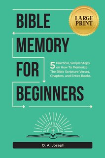 Front cover_Bible Memory For Beginners