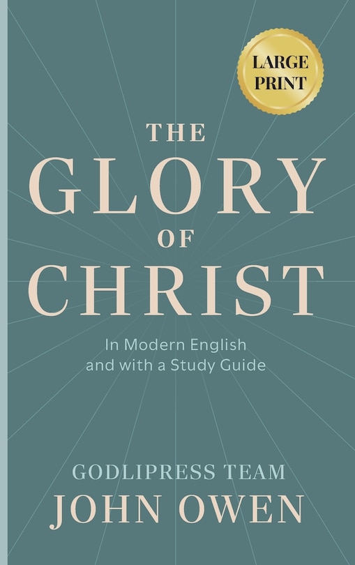 Front cover_John Owen The Glory of Christ