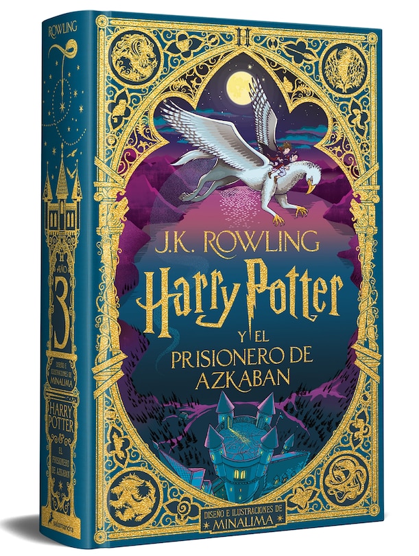 Couverture_Harry Potter y el prisionero de Azkaban (Ed. Minalima) / Harry Potter and the Prisoner of Azkaban (Minalima Ed.)