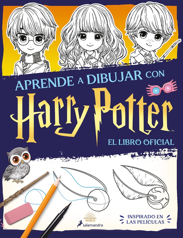 Couverture_Aprende a dibujar con Harry Potter (El libro oficial). Inspirado en las películas / The Official Harry Potter How-to-Draw