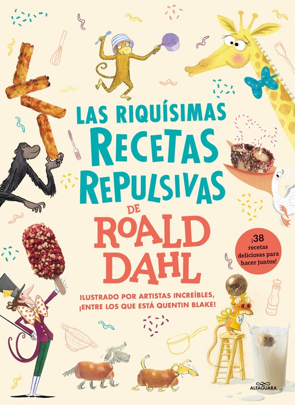 Couverture_Las riquísimas recetas repulsivas de Roald Dahl / Roald Dahl's Revolting Recipes