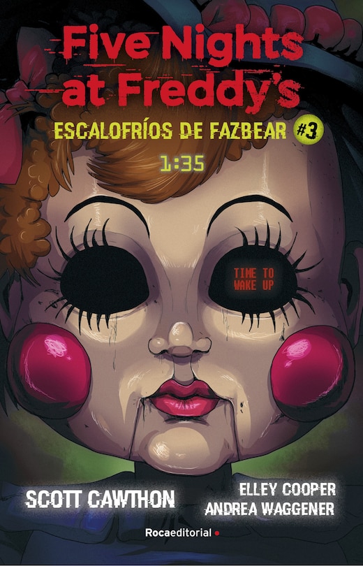 Couverture_Escalofríos de Fazbear #3 1:35 AM  / 1:35 AM Fazbear Frights #3