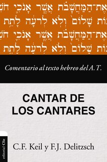 Front cover_Comentario al texto hebreo del Antiguo Testamento - Cantar de los Cantares