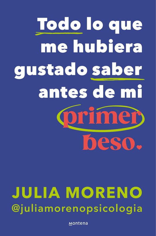 Front cover_Todo lo que me hubiera gustado saber antes de mi primer beso / Everything I Wish I Had Known Before My First Kiss