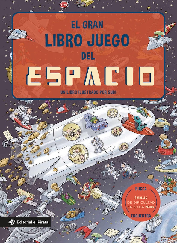 Front cover_El gran libro juego del espacio / The Big Game Book of Space