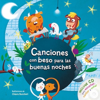 Front cover_Canciones Con Beso Para Las Buenas Noches / Songs With Goodnight Kisses With Cd