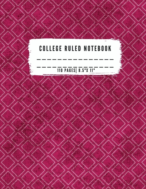 Front cover_College Ruled Notebook