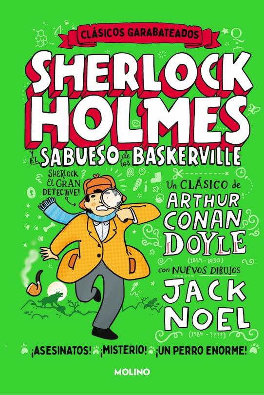 Front cover_El sabueso de los Baskerville. Comic / Sherlock Holmes and the Hound of the Baskervilles (Comic Classics)
