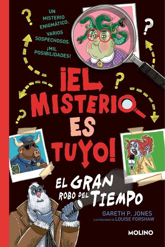 Front cover_El gran robo del tiempo / Solve Your Own Mystery: The Time Thief