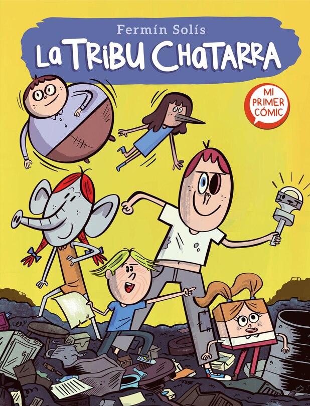 Couverture_Escape De Mundo Basura - La Tribu Chatarra / Escape From Trash World - The Junk Tribe