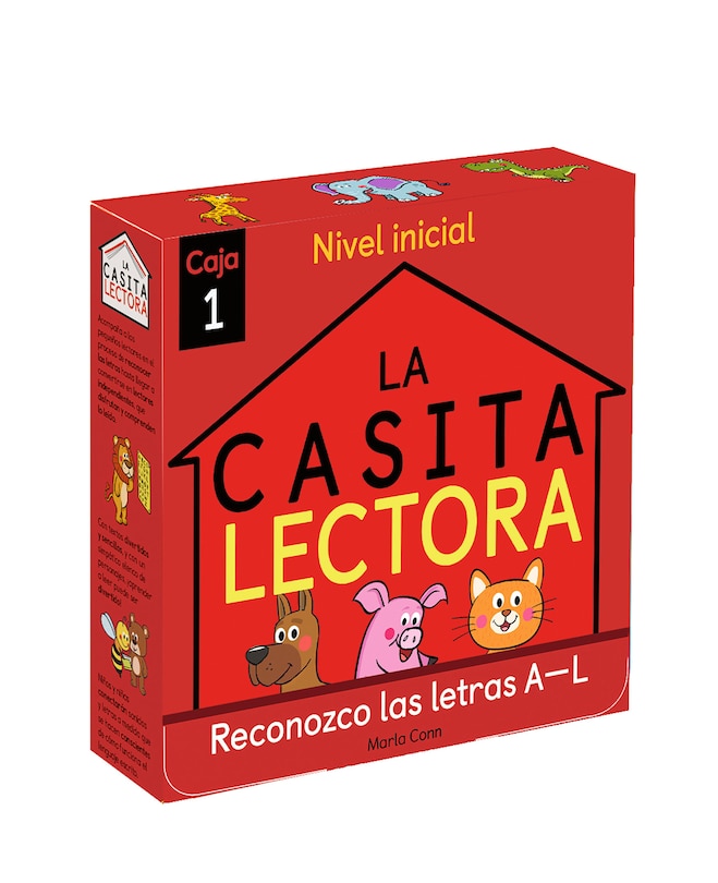 Couverture_PHONICS IN SPANISH - La casita lectora Caja 1: Reconozco las letras A-L (Nivel inicial) / The Reading House Set 1: Letter Recognition A-L