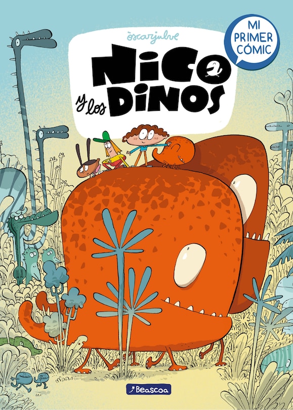Couverture_Nico y los dinos: Mi primer cómic / Nico and the Dinos: My First Comic