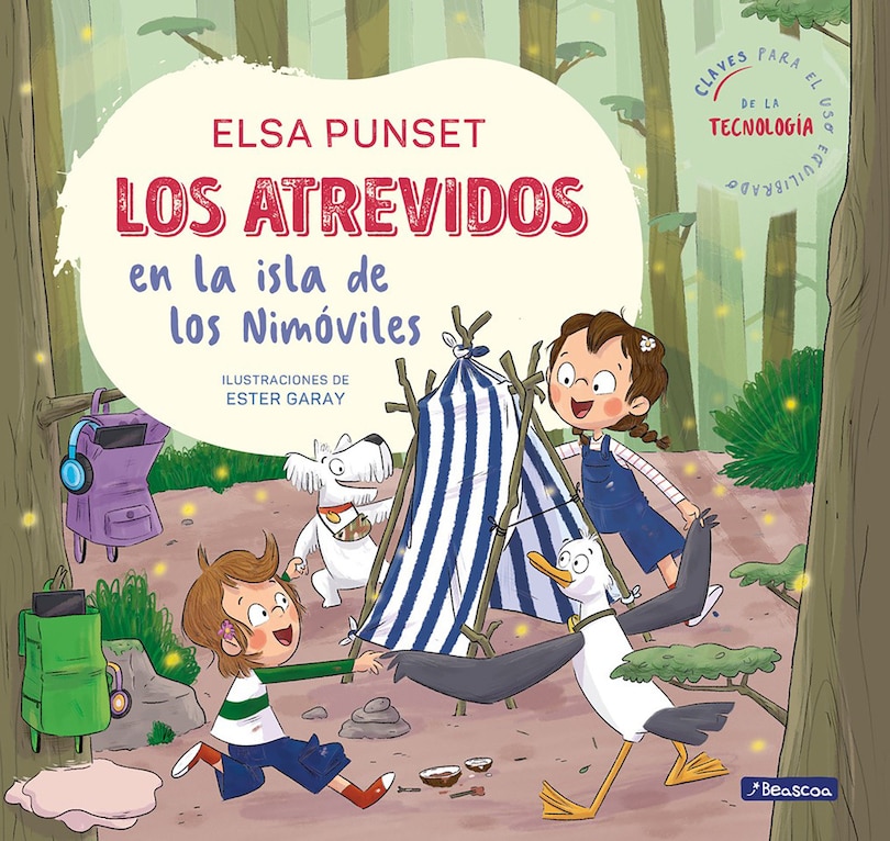 Couverture_Los Atrevidos en la isla de los Nimóviles / The Daring on NoMobiles Island (Workshop of Emotions)